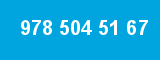 978 504 51 67 978 504 51 67